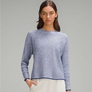 Lululemon Silk-Blend Crewneck Sweater